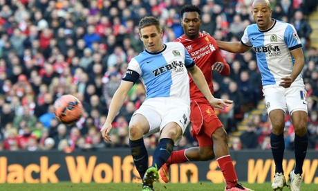 Liverpool played Blackburn Rovers at Anfield in Liverpool on 8 March.