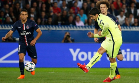 Before striking the ball home.