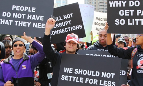 fight for 15 protest new york