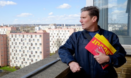 Keir Starmer canvassing in central London.