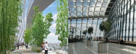 The Walkie Talkie 'Sky Garden' … vision vs reality.