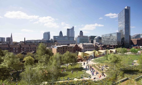 A High Line for London? What the Braithwaite viaduct in Shoreditch might look like.