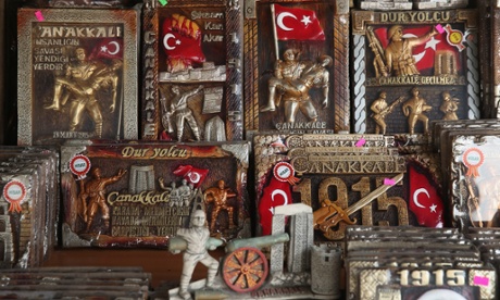 Souvenirs commemorating the Gallipoli campaign