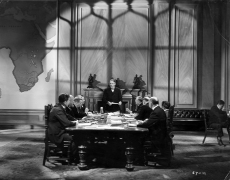 Walter Huston portrays Cecil Rhodes in Rhodes of Africa (released in America as Rhodes), directed by Berthold Viertel.