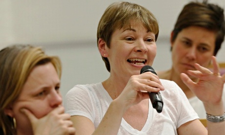 Caroline Lucas, Guardian Live Climate Change event 