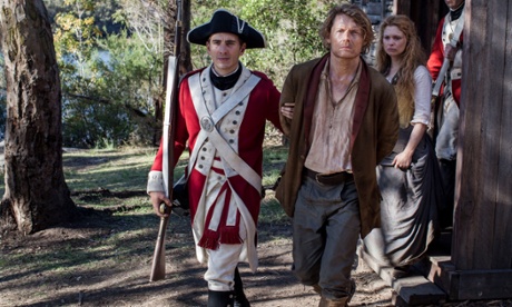 Julian Rhind-Tutt and MyAnna Buring in Banished.