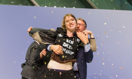 Protester Josephine Witt