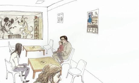 Visitation hour in Rikers