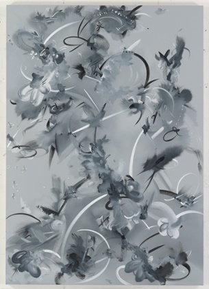 Fiona RaeFigure 1f, 2014Oil and acrylic on canvas72 x 51 in. / 183 x 129.5 cm© the artist. Courtesy Timothy Taylor Gallery, London Photograph: Prudence Cuming Associates Ltd.