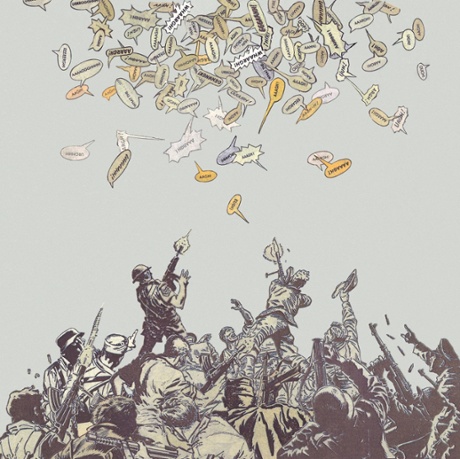 David Mach: Commando Collage.