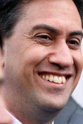 Ed Miliband: like a small boy in a onesie tiger costume trying to scare off a lion.