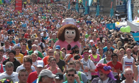 Stand out from other marathon fundraisers with a big smile ...