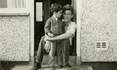 Stephen Moss and his father
