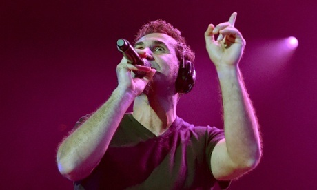 Serj Tankian of System of a Down performs in Inglewood, California, this month.