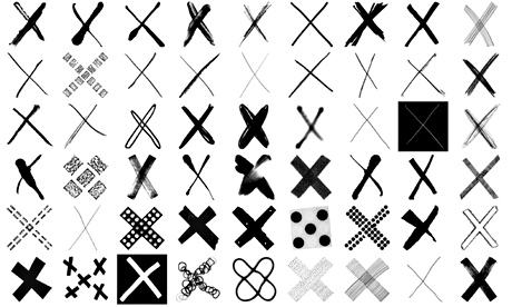 I give an X: there's an X for everyone.