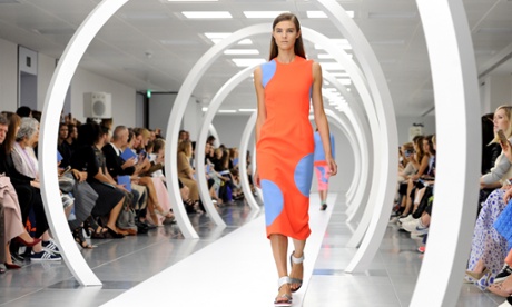 Ever decreasing circles t the Roksanda Ilincic show during London Fashion Week in September.