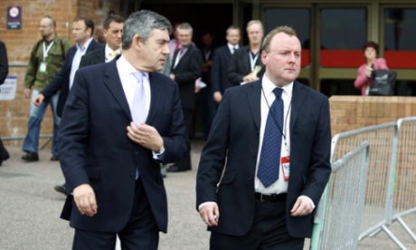 Gordon Brown and Damian McBride