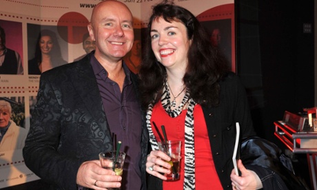 Irvine Welsh and his wife, Beth Quinn