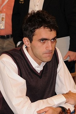 Georgian world No 400 chess player Gaioz Nigalidze, who is accused of using a smartphone to plan his winning moves at a tournament in Dubai.