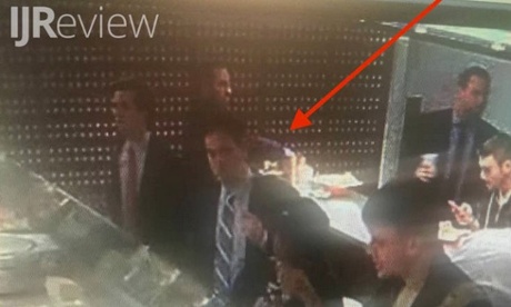 Marco Rubio queues at Chipotle.