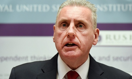 Labour's Vernon Coaker outlines his party's defence policy to the Royal United Services Institute, in London.