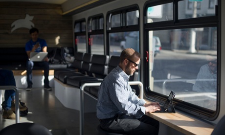 Leap luxury buses in San Francisco