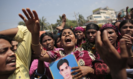 Relatives of victims 