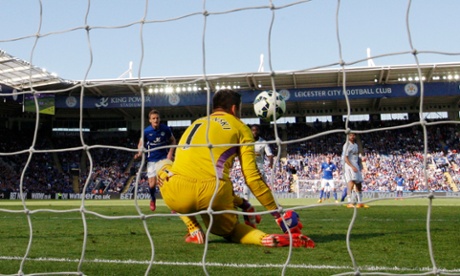 Lukasz Fabianski fumbles Cambiasso's free-kick and King scores from the rebound.