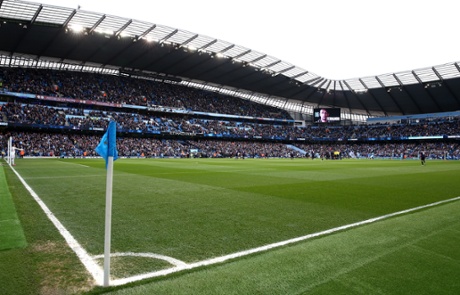 A general view pitchside.