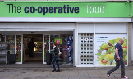 A branch of the Co-operative's food store in central Manchester.
