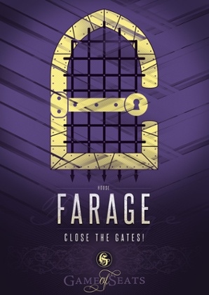 Farage Game of Thrones poster.