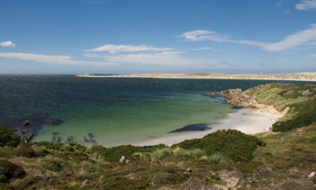 Port Stanley on the Falkland Islands.