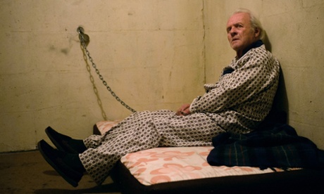 Beer and loathing ... Anthony Hopkins in Kidnapping Freddy Heineken.