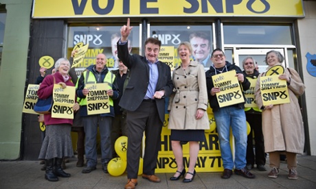 SNP General Election candidate for Edinburgh East Tommy Sheppard is joined by Scotland’s Health Secretary Shona Robertson.
