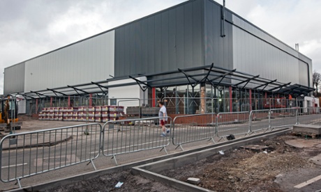 Aldi in Stechford – possibly the emptiest-looking building in the Midlands.