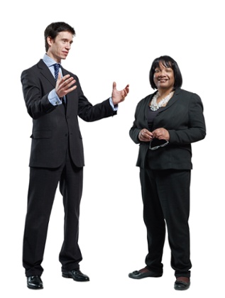Rory Stewart and Diane Abbott