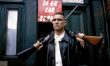 Vinnie Jones in Lock, Stock and Two Smoking Barrels.