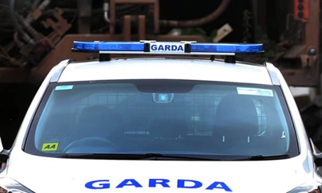 A Garda vehicle