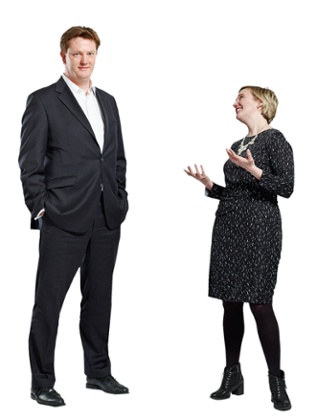 Danny Alexander and Stella Creasy