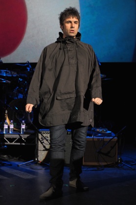 Liam Gallagher on stage last year