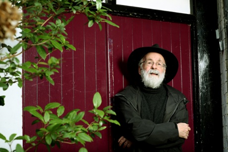 Terry Pratchett – fantasy’s licensed jester – in 2013.