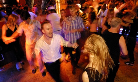 Salsa at the Havana club in Berlin’s Schöneberg district. Such dancing is illegal this weekend in some parts of Germany. A Catholic spokesman in Stuttgart said: ‘Good Friday is not open to debate.’