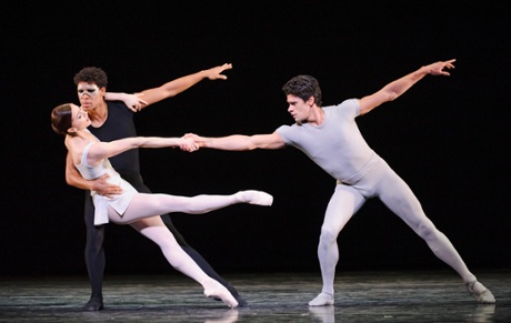 Carlos Acosta, Marianela Nunez and Thiago Soares in Song of The Earth.