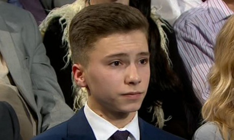 Jonny Tudor, who asked the question on the economy