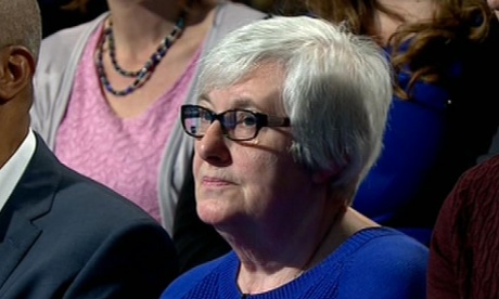 Questioner Joan Richards