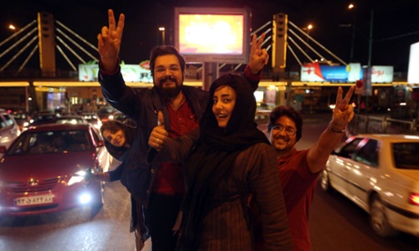 Tehran reacts to nuclear announcement 