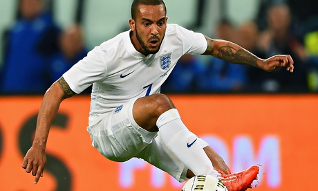 Theo Walcott of Arsenal and England