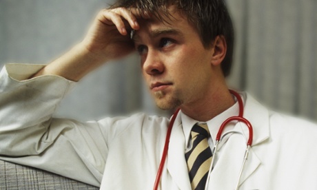 medical student pensive