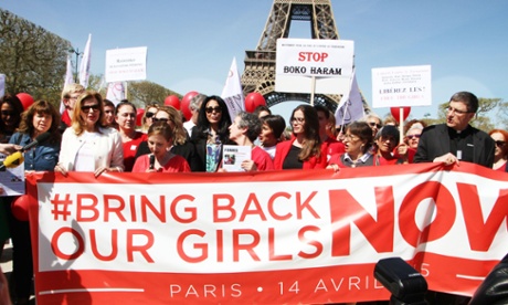 Paris Boko Haram  protest