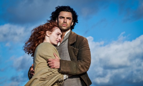 Demelza (Eleanor Tomlinson) and Ross (Aidan Turner) 